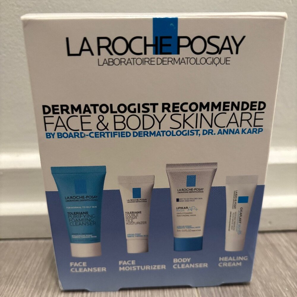 La Roche Posay Face and Body Skincare Sample Kit